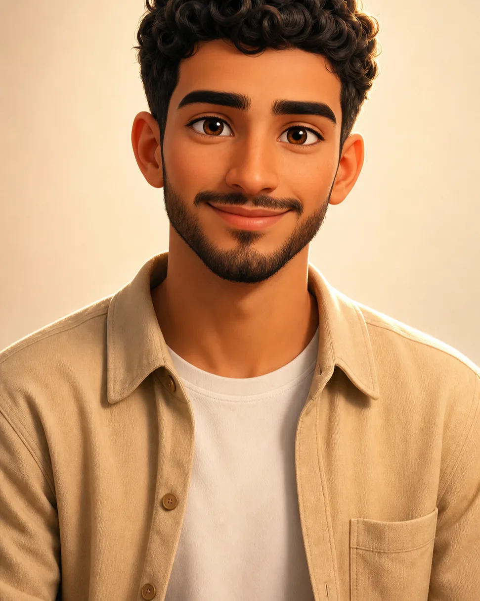 تحويل الصورة إلى بورتريه ثلاثي الأبعاد بأسلوب رسوم عائلية أصلي