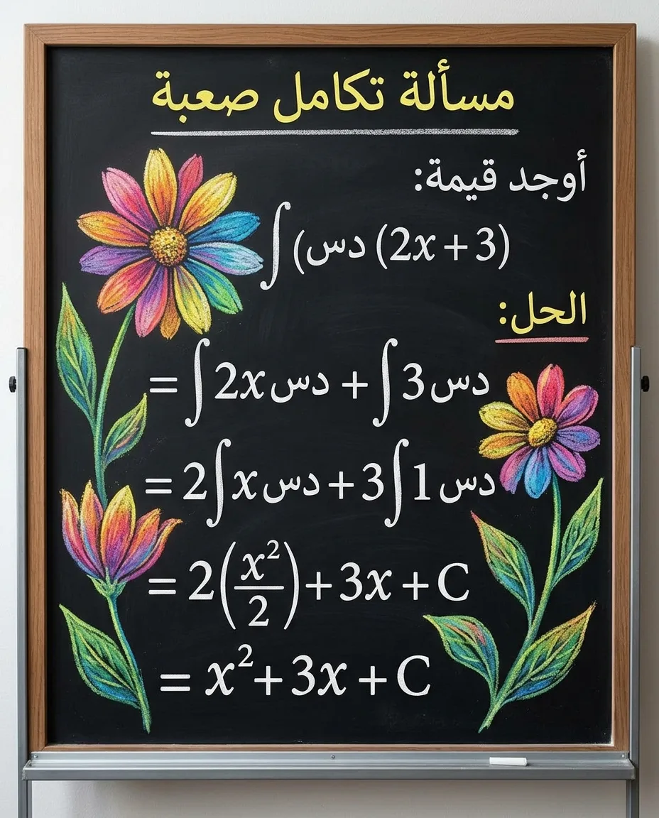 فن زهور الحسبان
