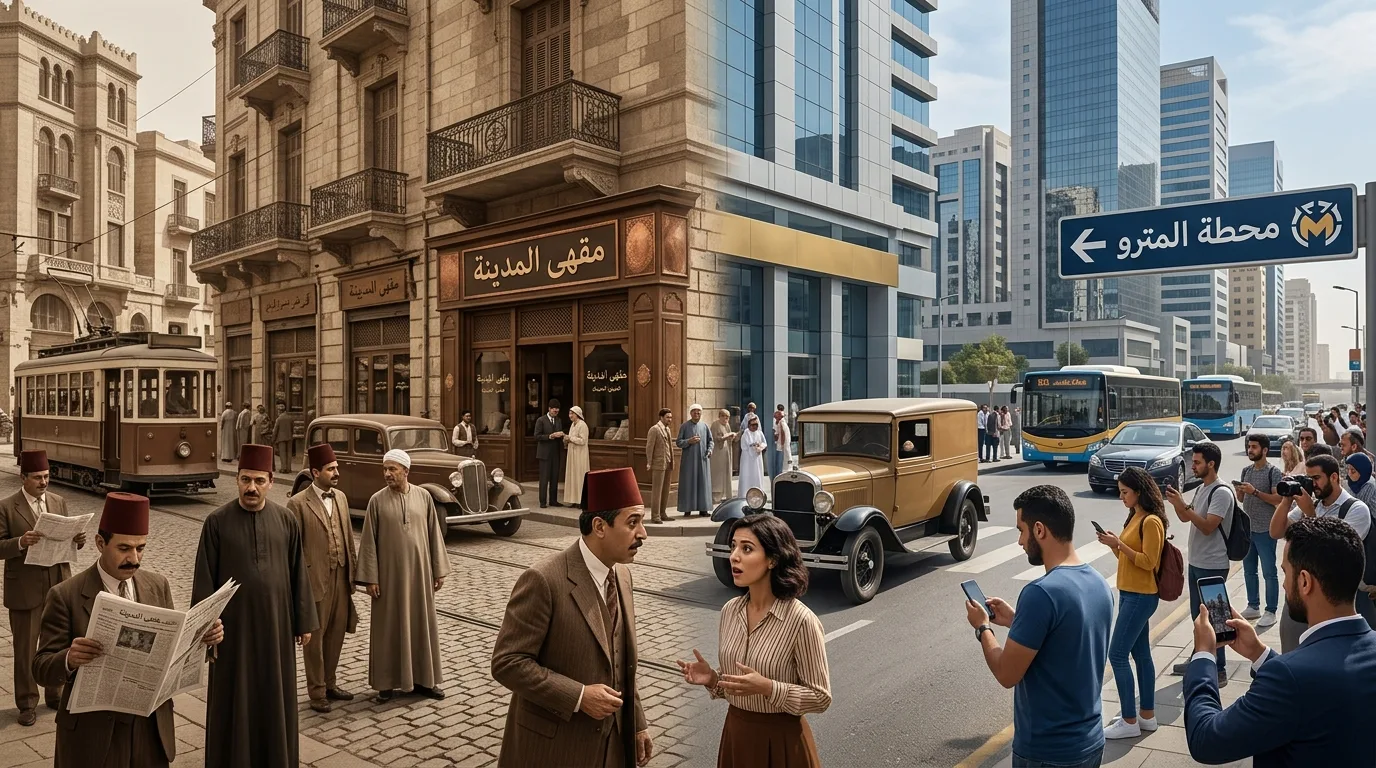 القاهرة بين عشرينيات القرن الماضي والحاضر