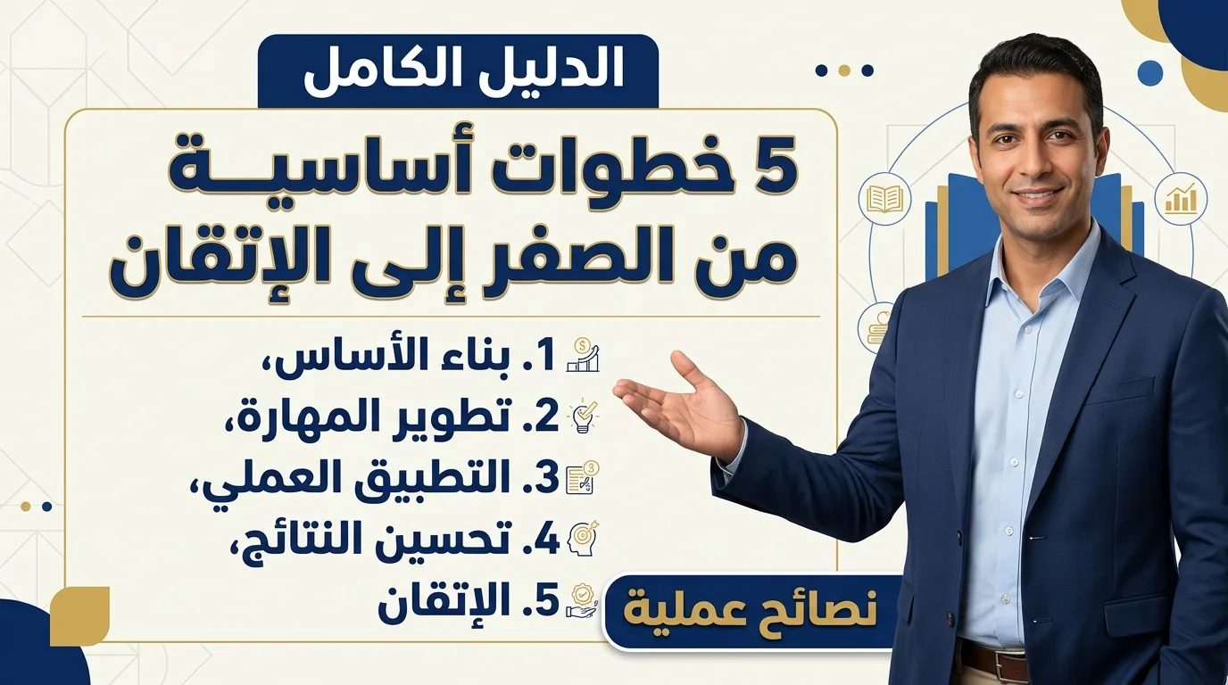 صورة مصغرة لدليل احترافي من خمس خطوات