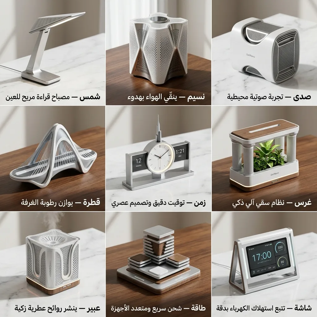 معالم عربية تتحول إلى تسعة أجهزة منزلية ذكية