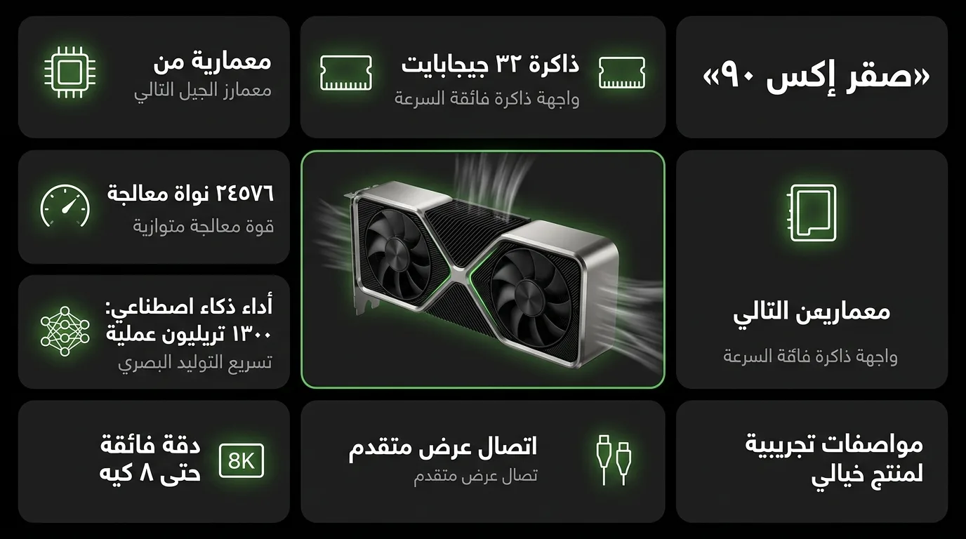 مواصفات بطاقة الرسوم الخيالية صقر إكس ٩٠