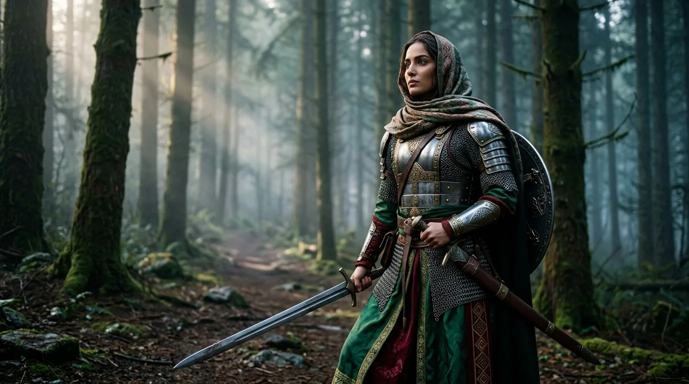 بورتريه سينمائي خيالي لمحاربة عربية: السيدة سويدة بنت راشد