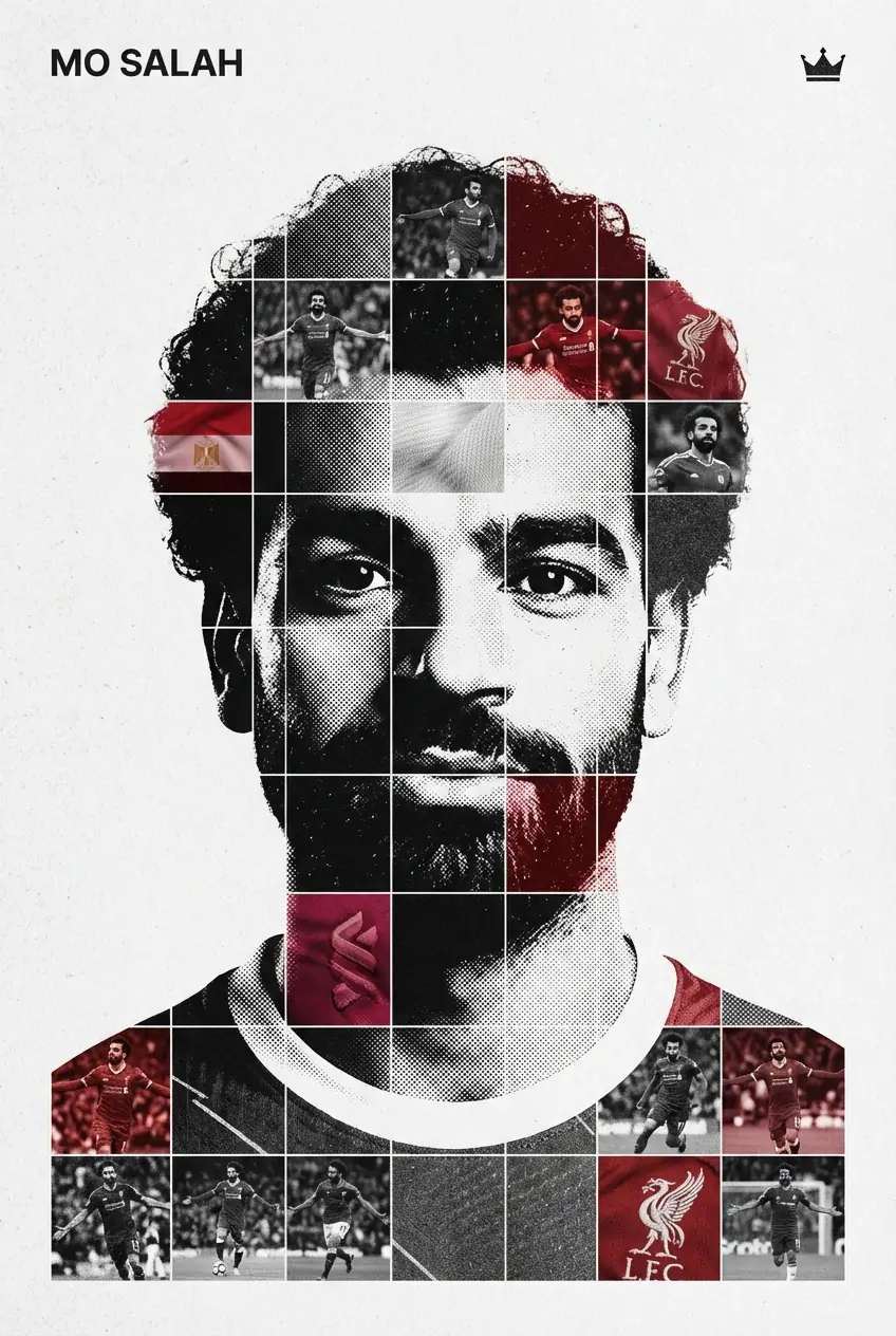 ملصق محمد صلاح الفني