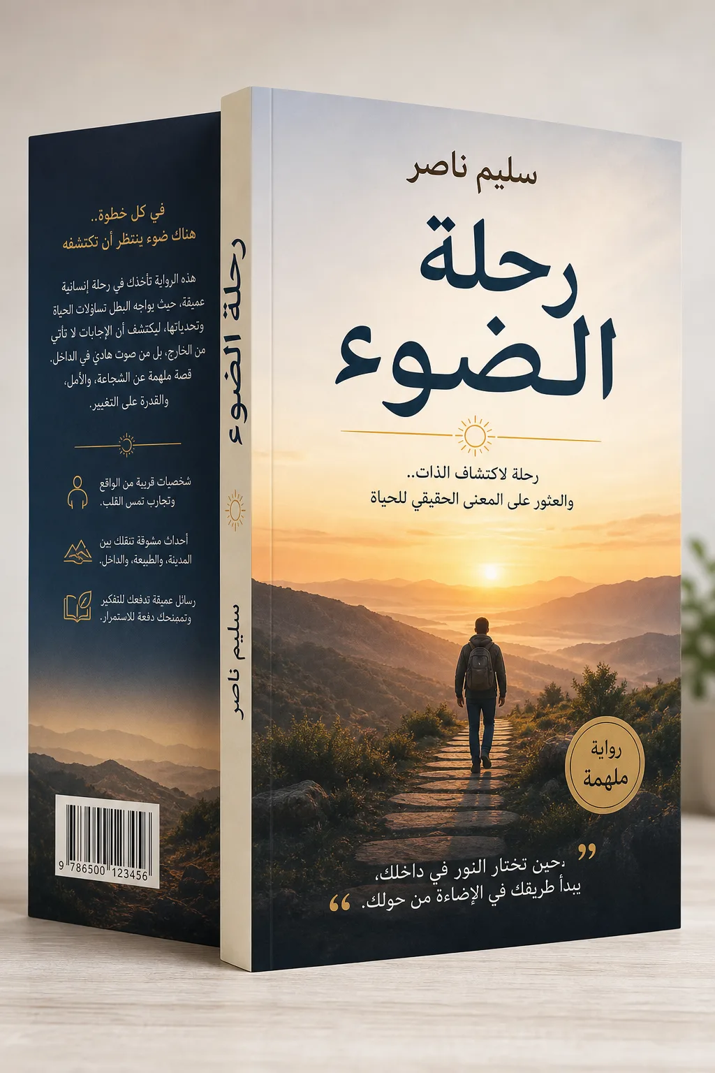 غلاف كتاب بعنوان عربي