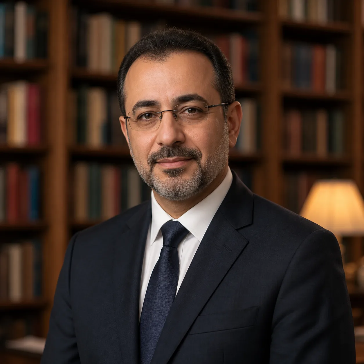 صورة أستاذ جامعي رسمية