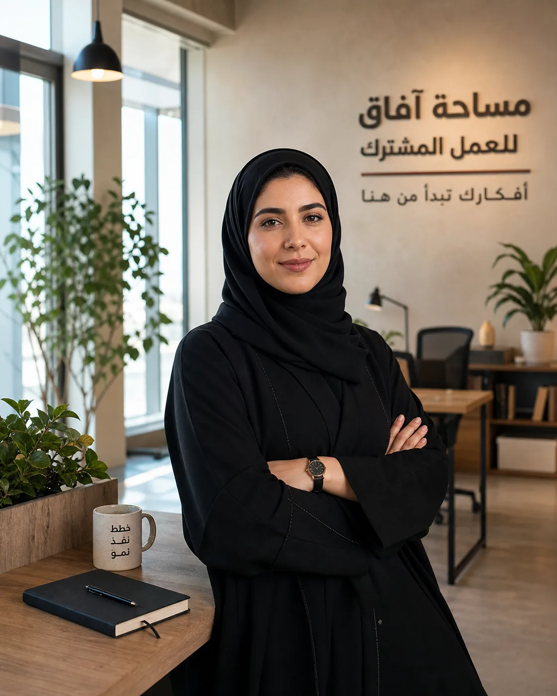 بورتريه تحريري لمؤسسة مساحة عمل في الرياض