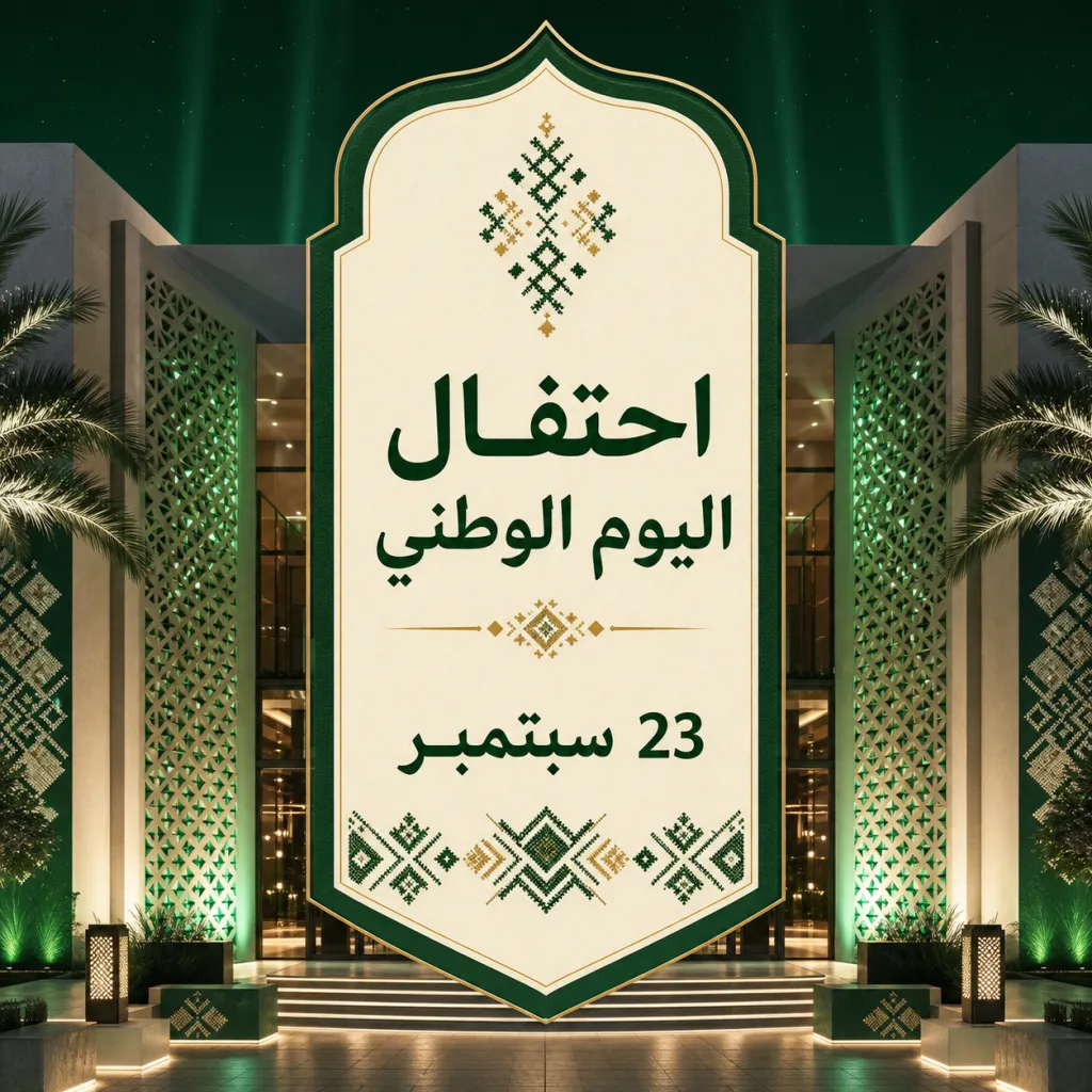 دعوة احتفال اليوم الوطني