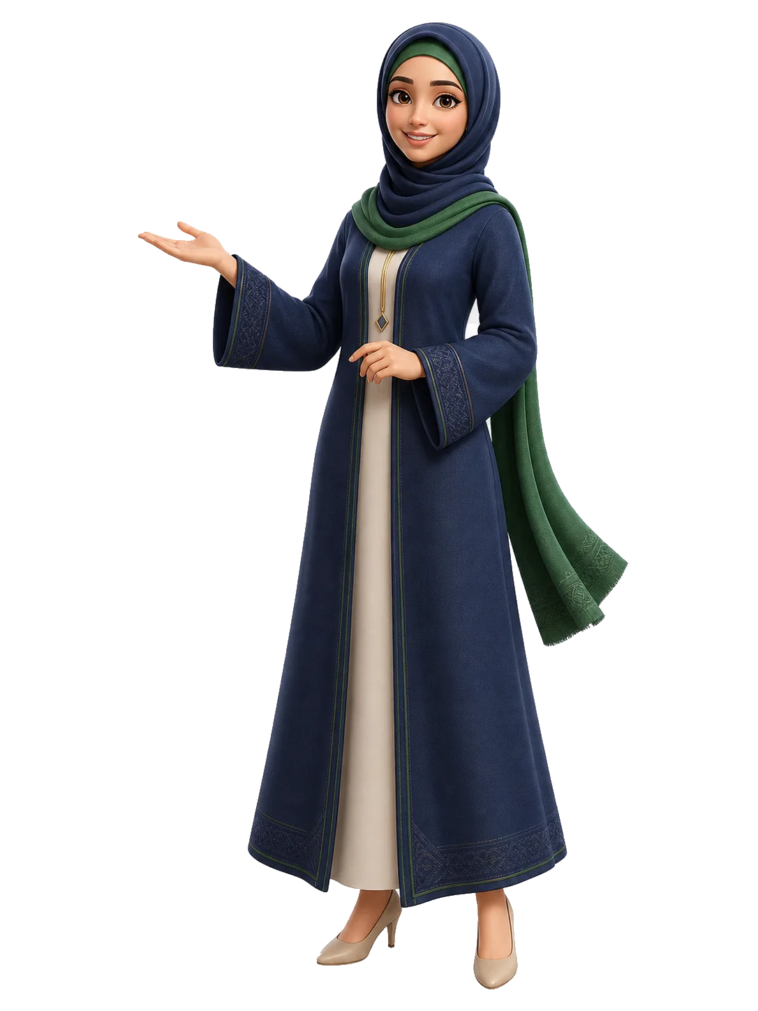 شخصية كاملة على خلفية عزل