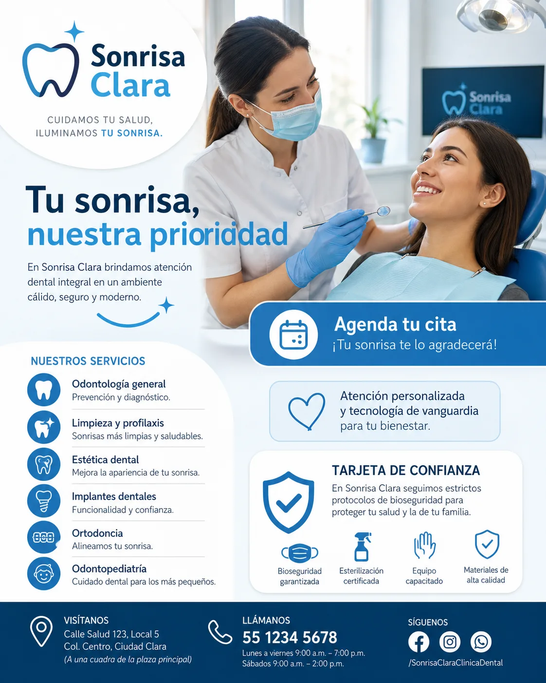 Anuncio local clínica dental