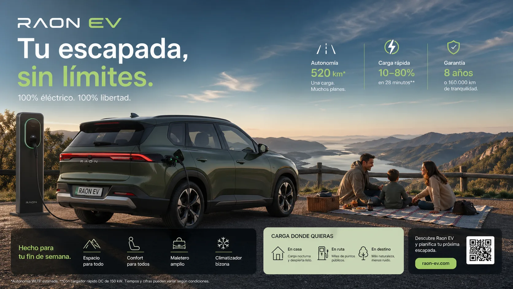 Campaña SUV eléctrico fin de semana