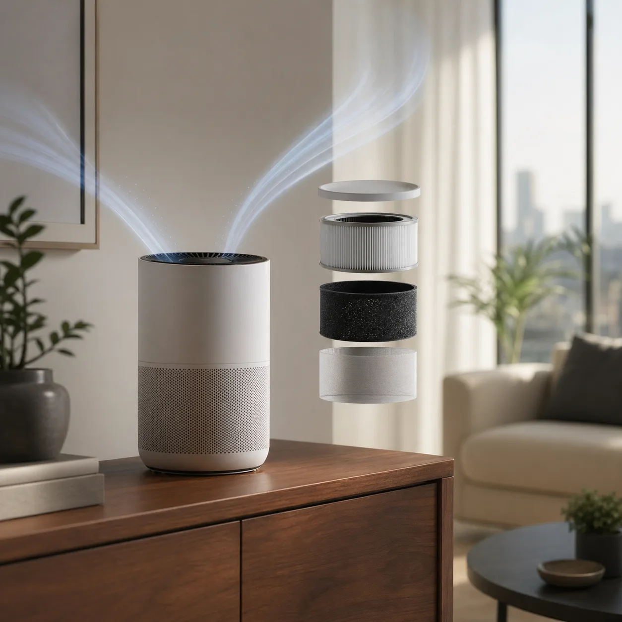 Home Air Purifier Product Launch