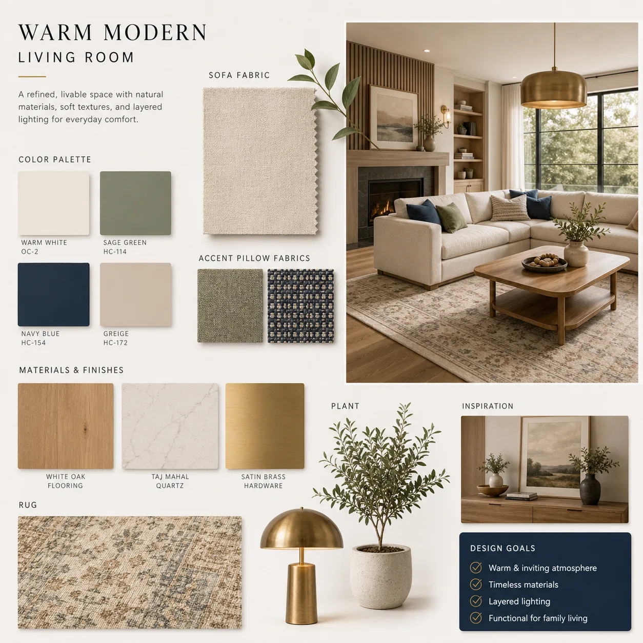 Interior Design Moodboard