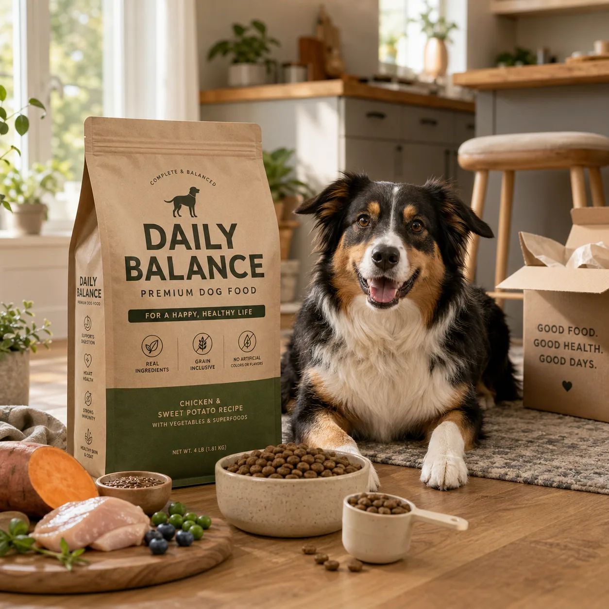 Premium Dog Food Lifestyle