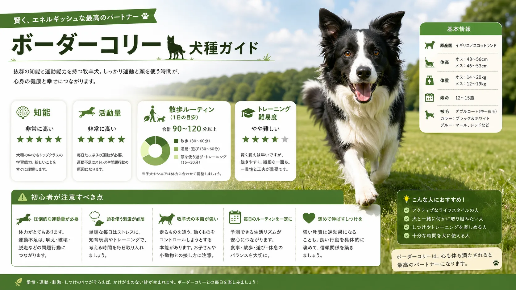 ボーダーコリー犬種ガイド