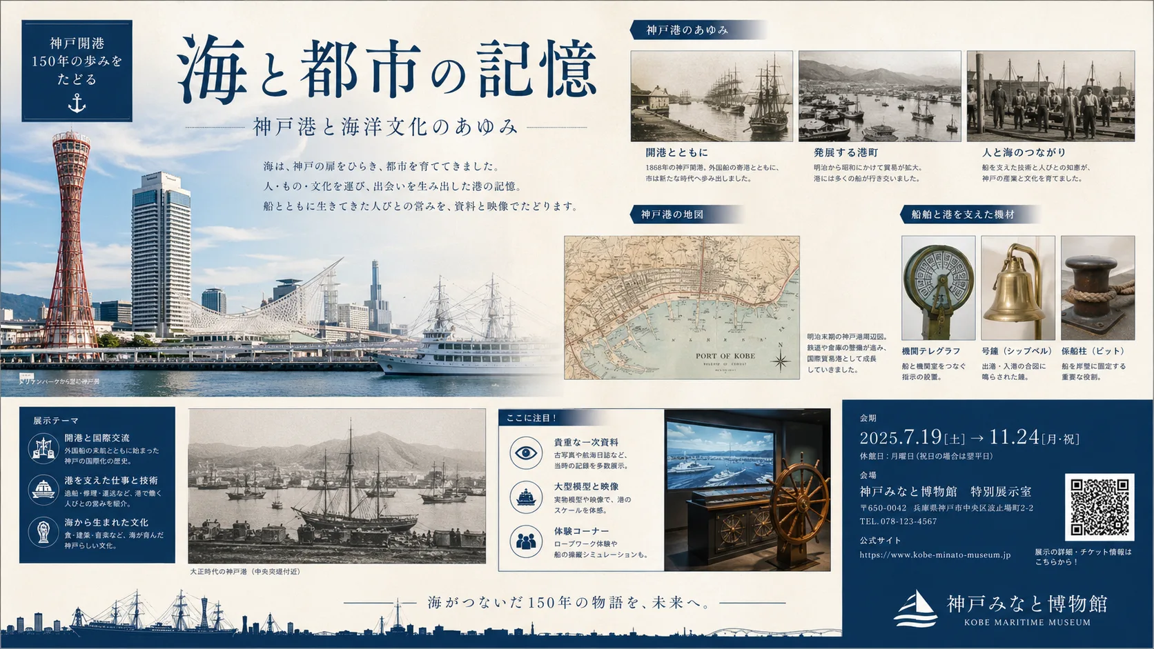 神戸海洋ミュージアム展示ボード
