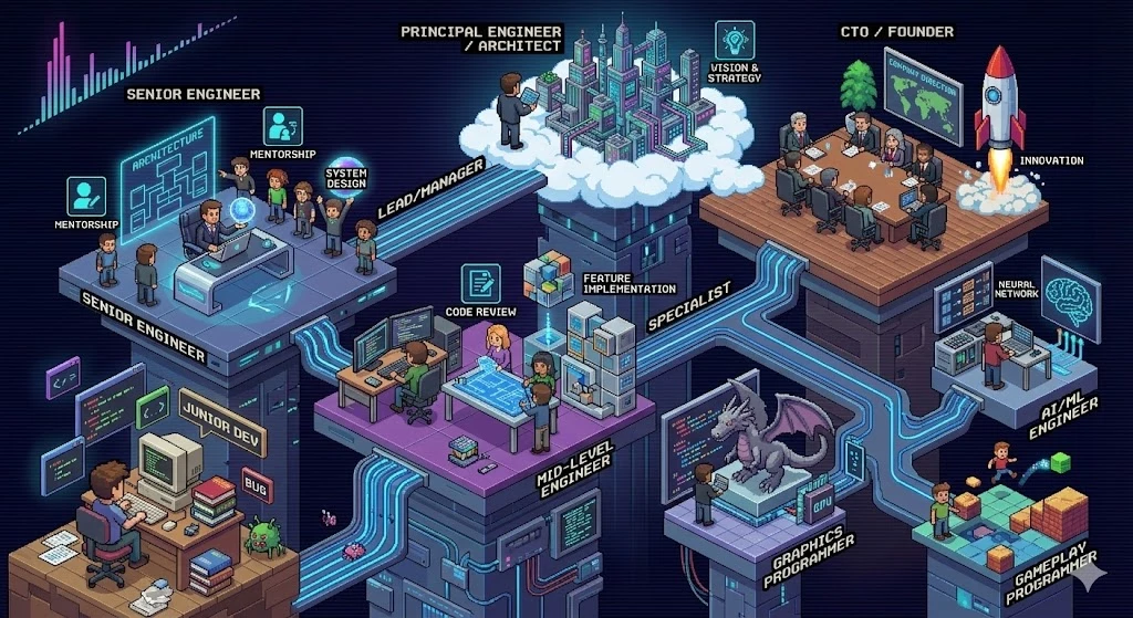 Pixel Art Isométrico - Carrera de Programador Salida