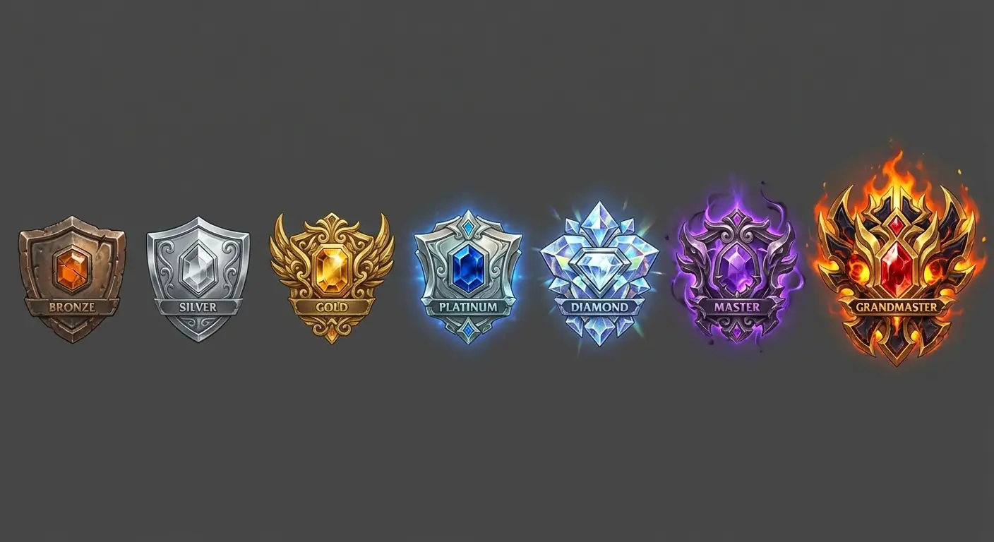 Competitive Ranked Badges