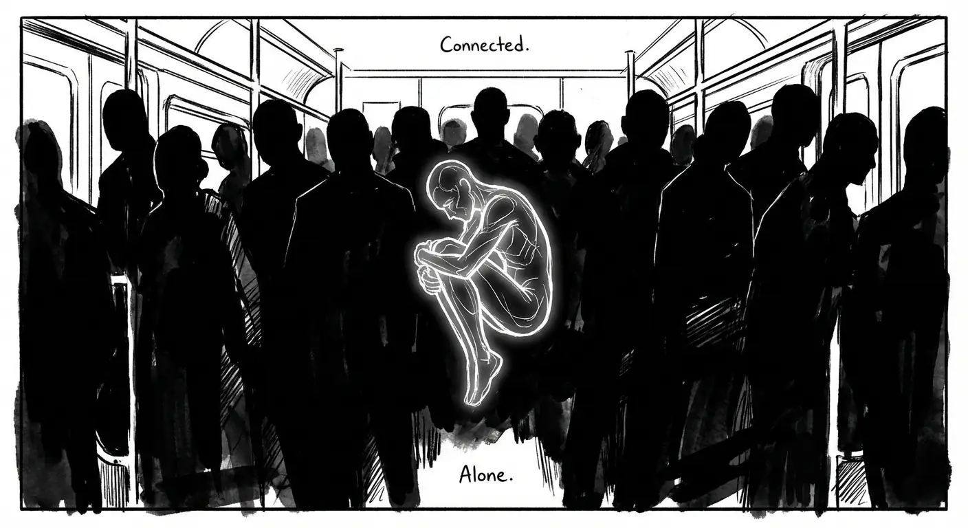 Loneliness in Crowds